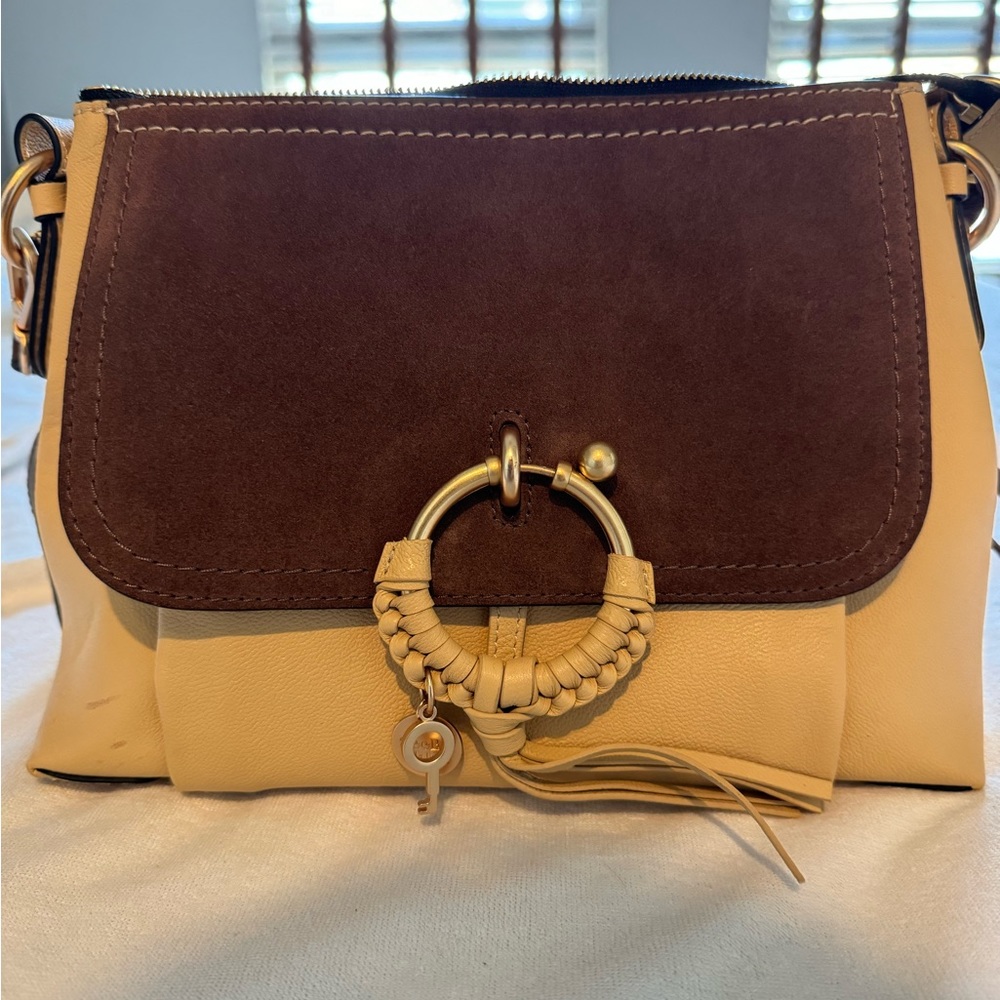 See by Chloe Tan Shoulder bag with shoulder strap.